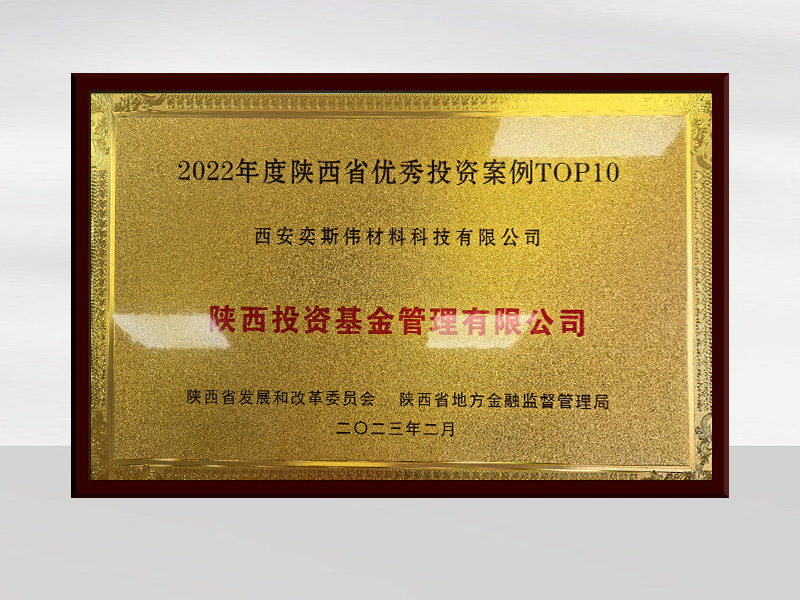 2022年度陕西省投资优秀案例TOP10-西安奕斯伟